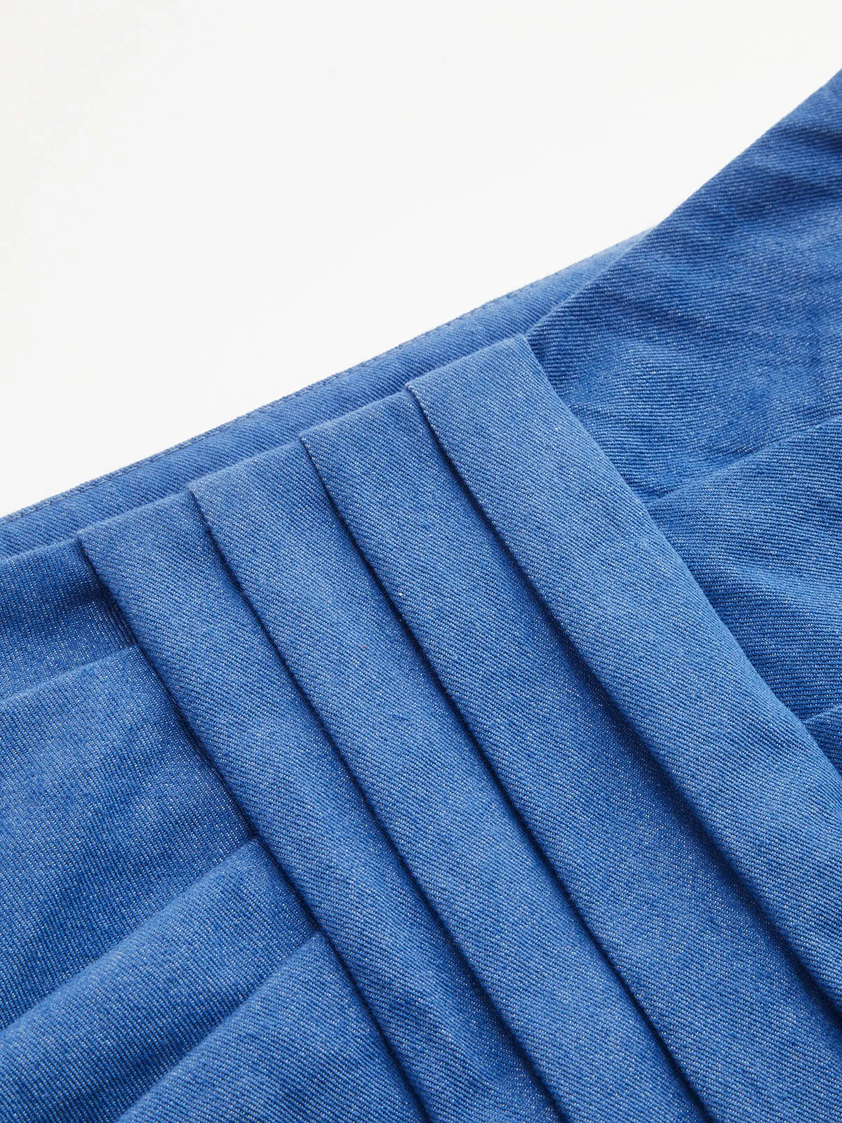 Pleated Asymmetric Mini Skirt sold by COMMENSE product image thumbnail 4