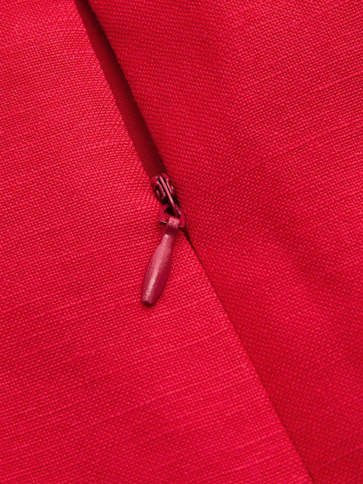 One Shoulder Linen Blend Belted Top sold by COMMENSE product image thumbnail 4