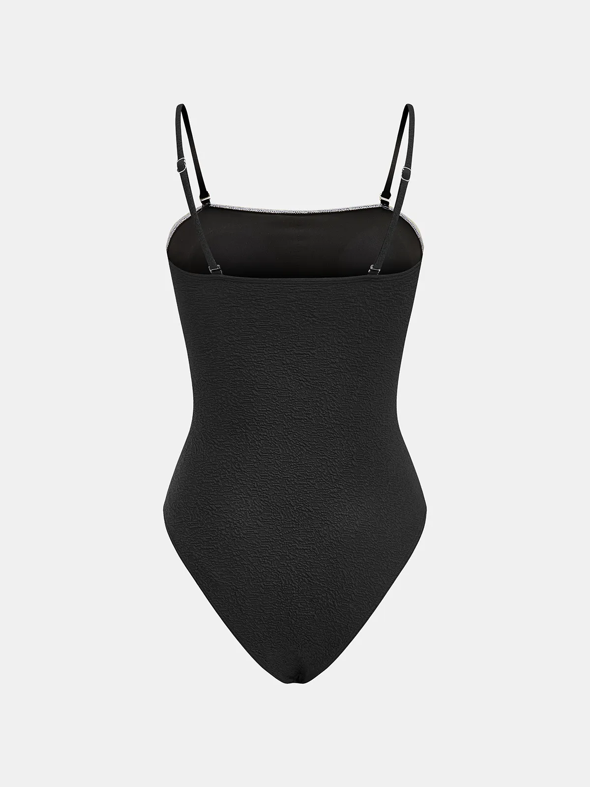 Color Block Textured Cami One Piece Swimsuit sold by COMMENSE product image thumbnail 3