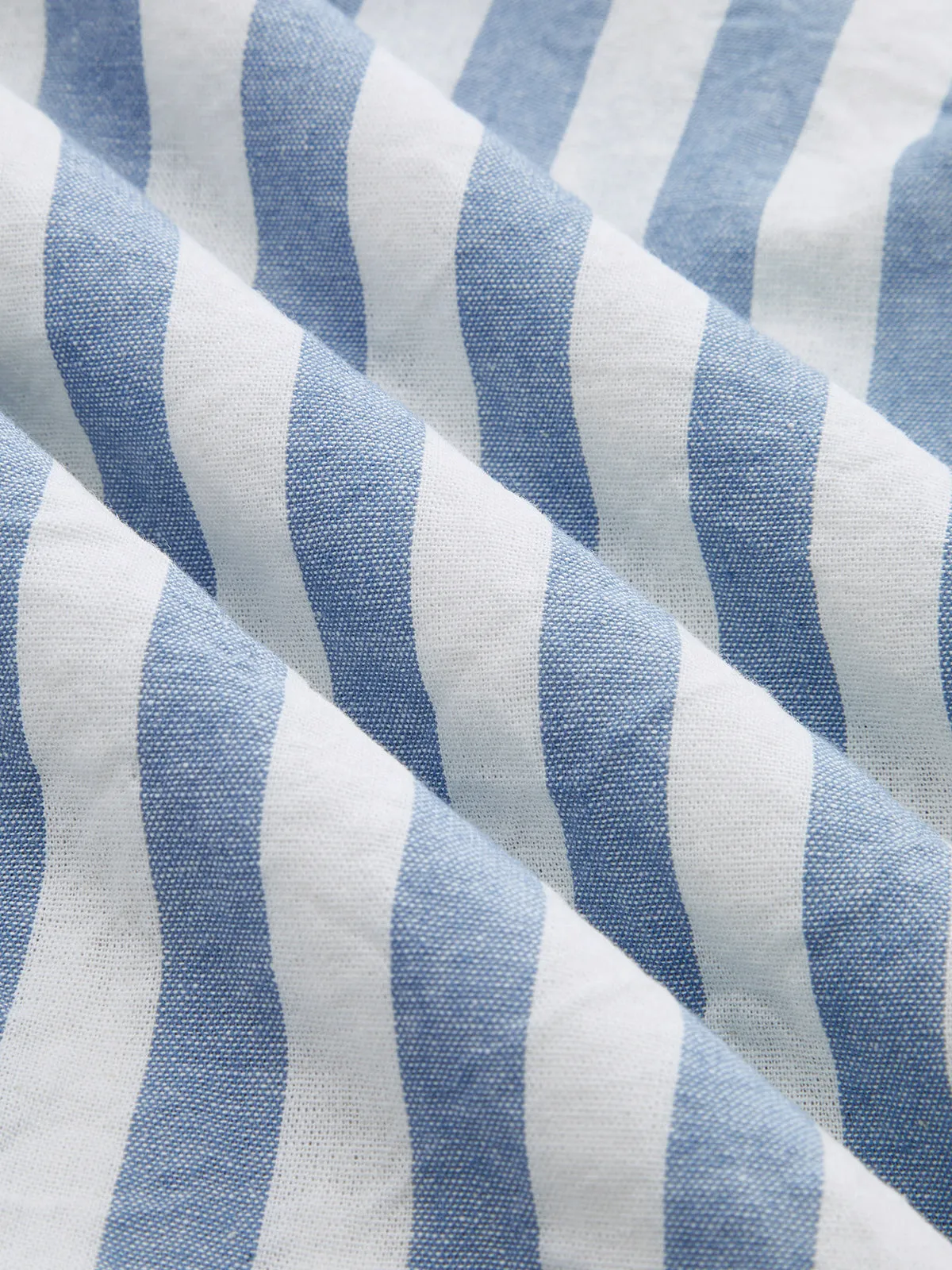 Lace Trim Striped Cotton Cami Maxi Dress sold by COMMENSE product image thumbnail 4