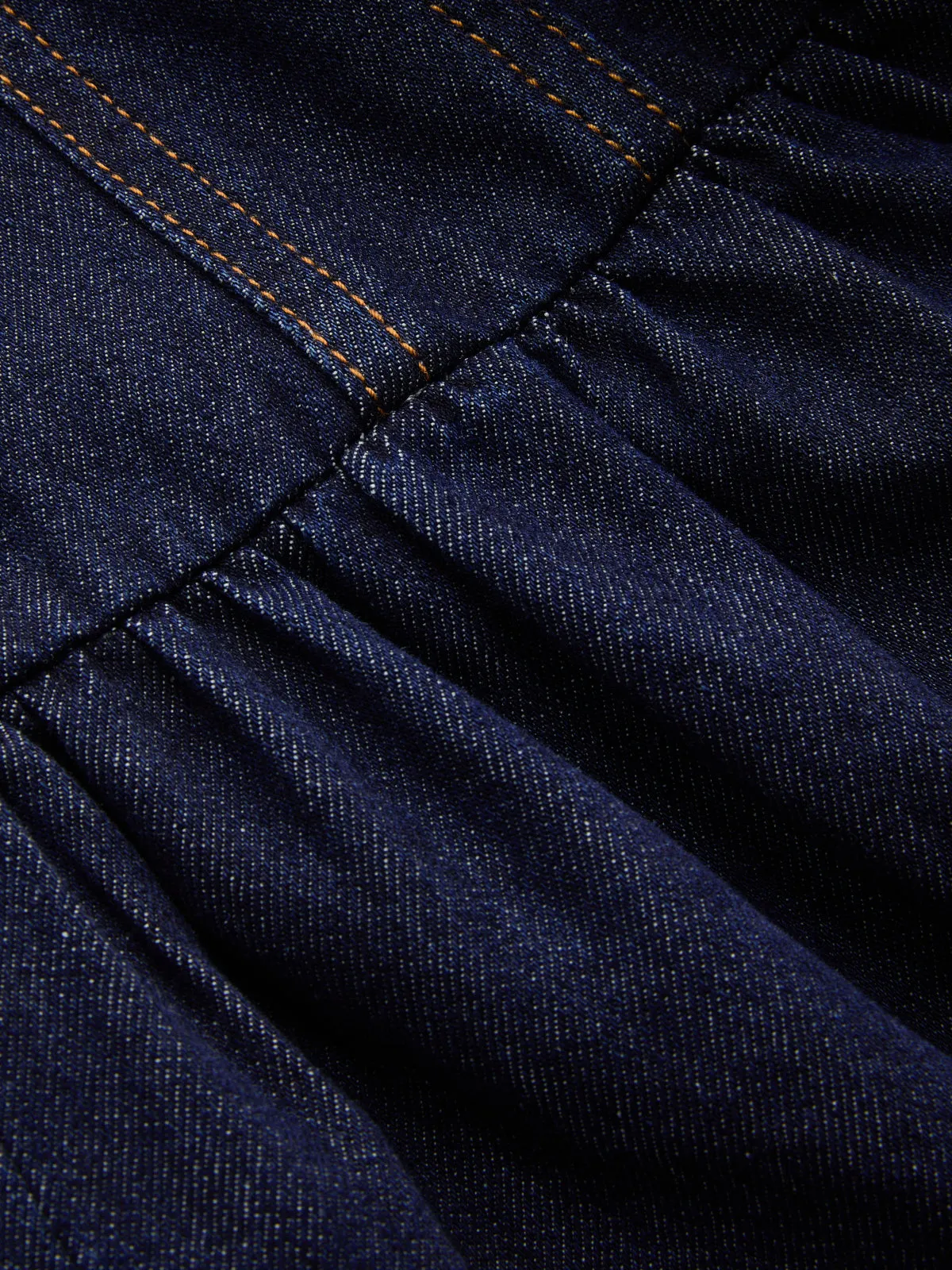 Sleeveless Denim Flare Maxi Dress sold by COMMENSE product image thumbnail 4