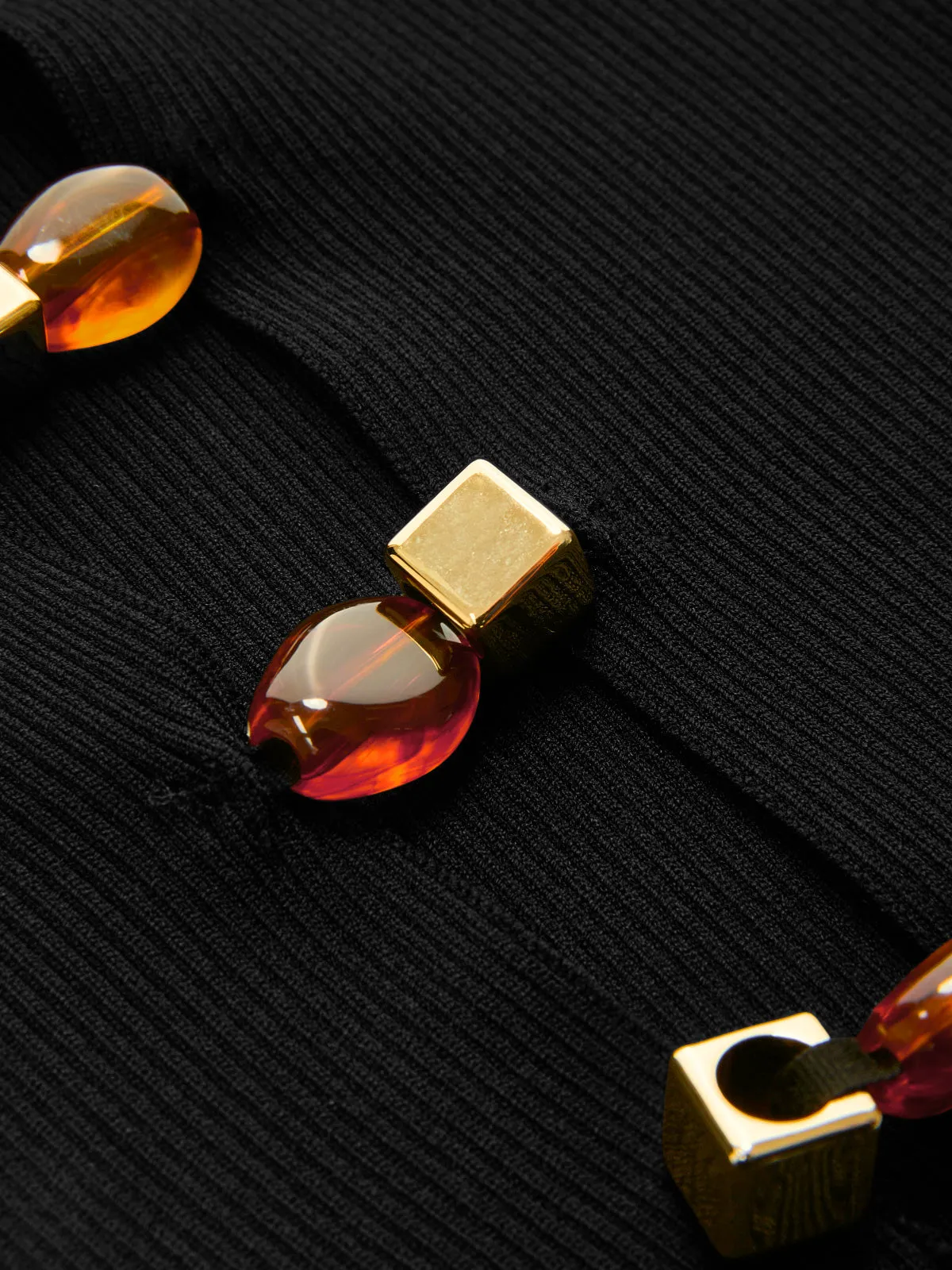Amber Detail Cinched Waist Knit Top sold by COMMENSE product image thumbnail 5