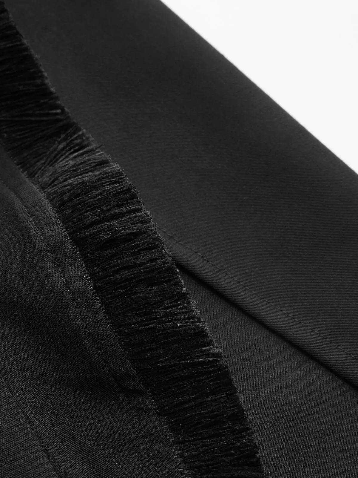 Sleeveless Fringe Ruffle Midi Dress sold by COMMENSE product image thumbnail 4