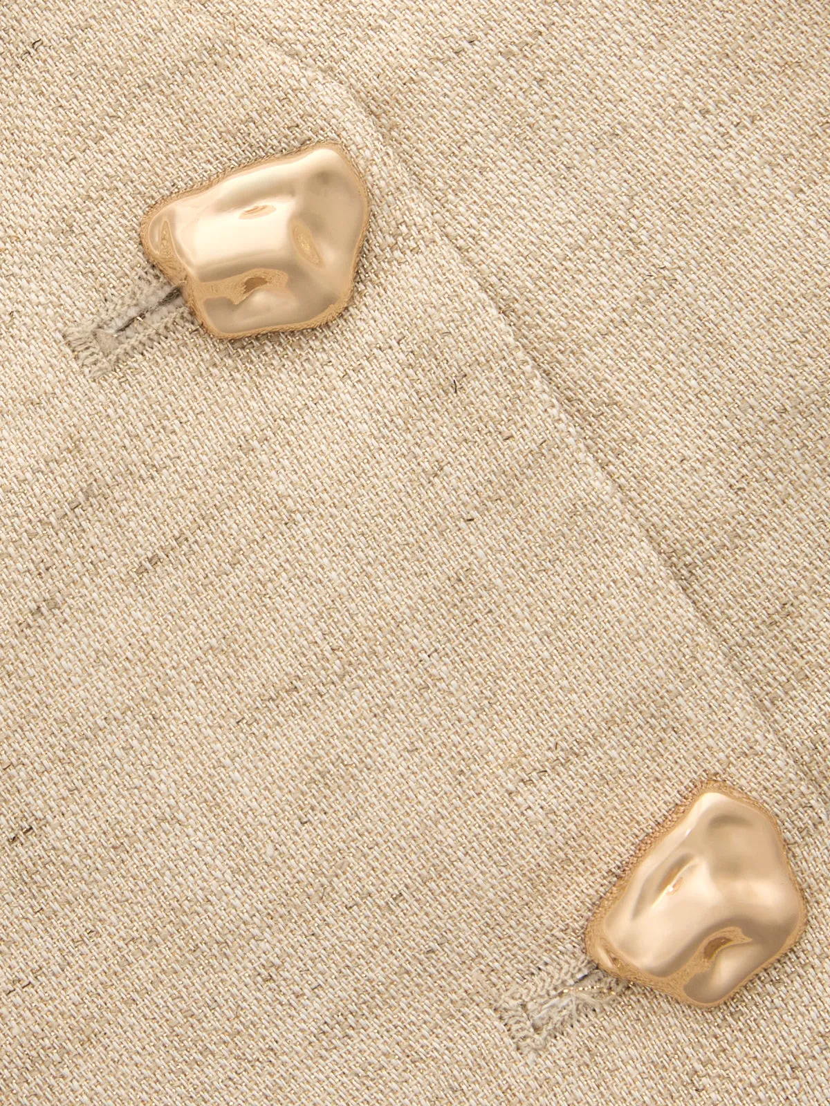 Linen Blend Halter Crop Top & Pants Set sold by COMMENSE product image thumbnail 3