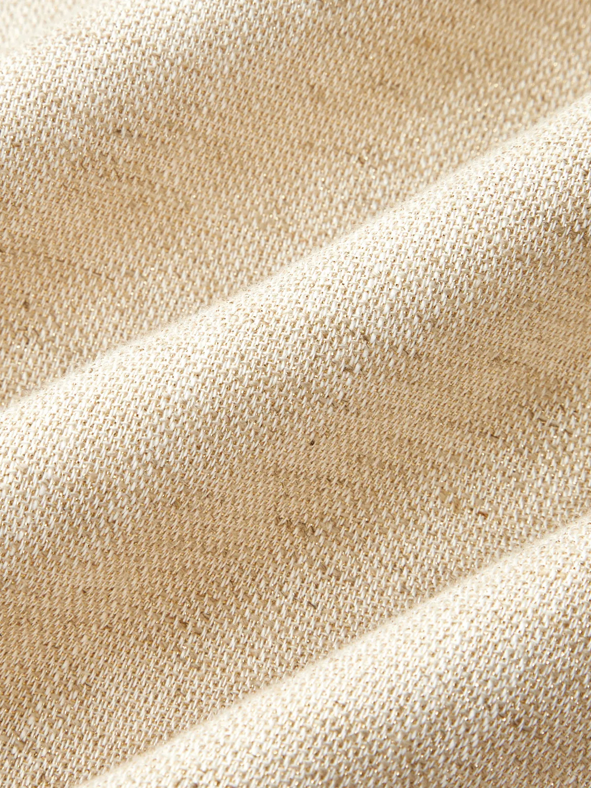 Linen Blend Halter Crop Top & Pants Set sold by COMMENSE product image thumbnail 4