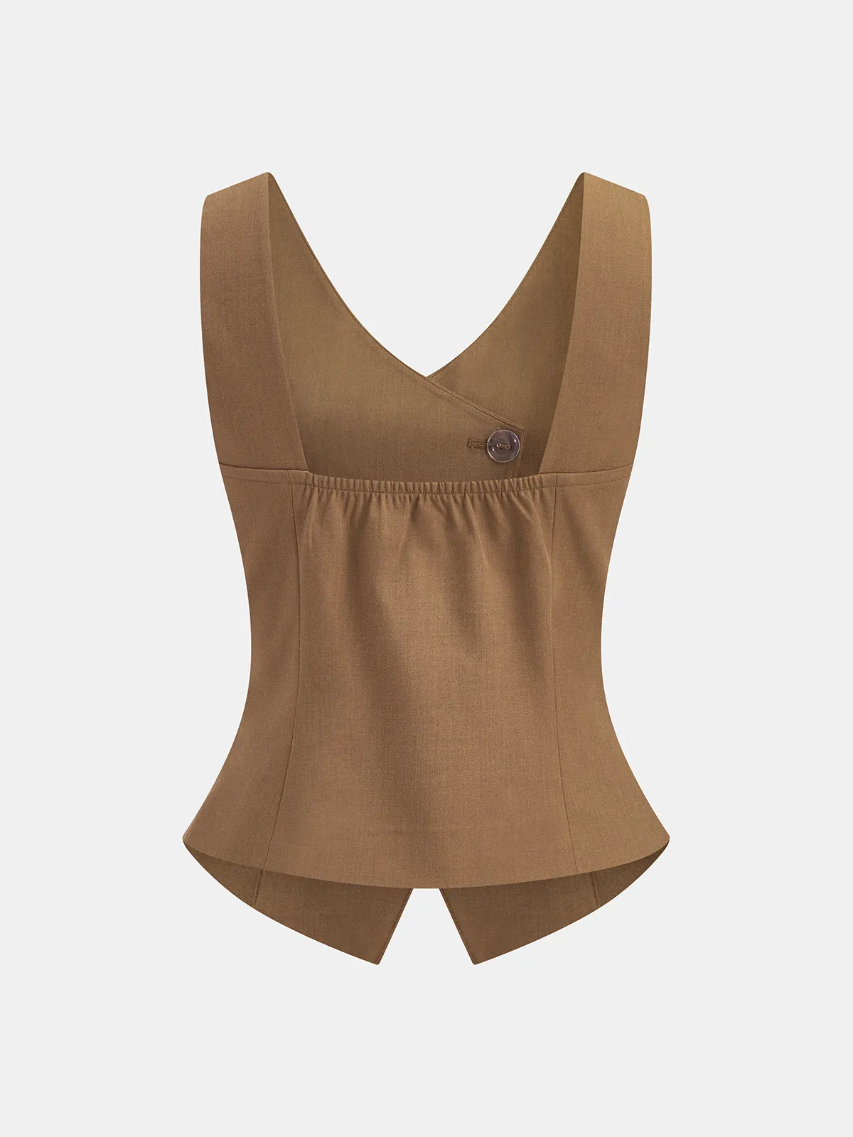 Asymmetrical Tailored Vest & Skort Set sold by COMMENSE product image thumbnail 3