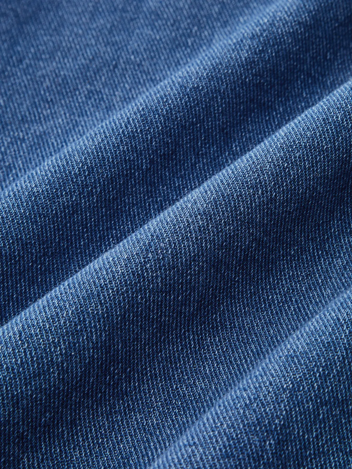 Belted Denim Cami Mini Dress sold by COMMENSE product image thumbnail 4