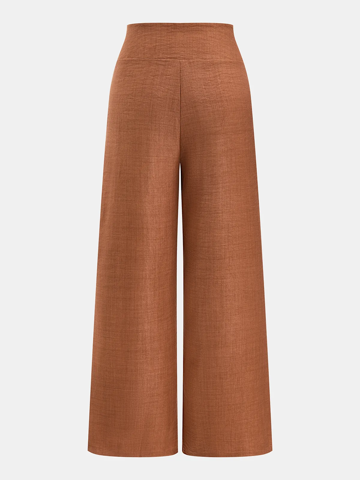 Buttoned Vest & Pleated Wide Leg Pants Set sold by COMMENSE product image thumbnail 5