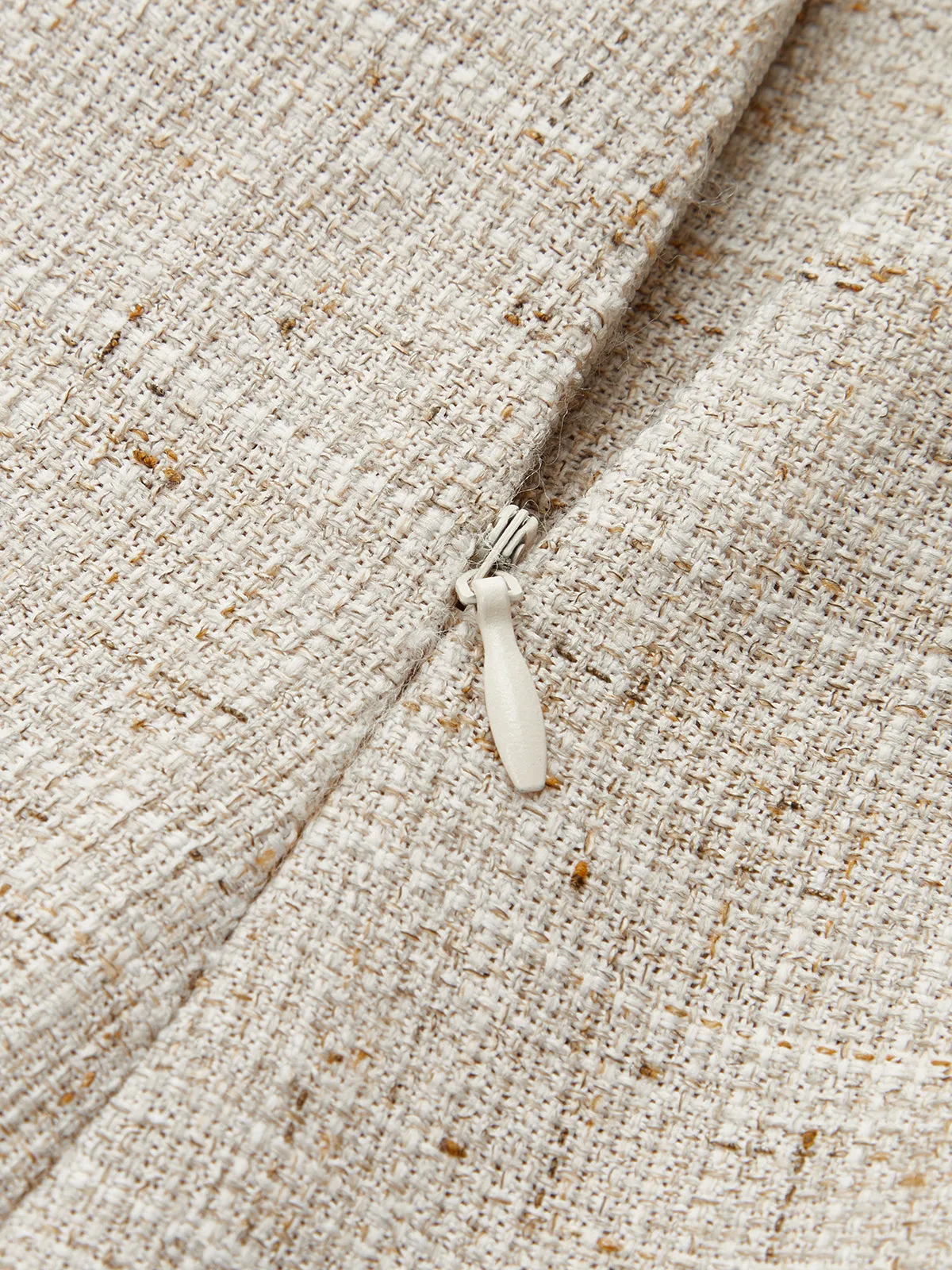 Textured Overlap Lace-Up Waist Wide Leg Pants sold by COMMENSE product image thumbnail 4