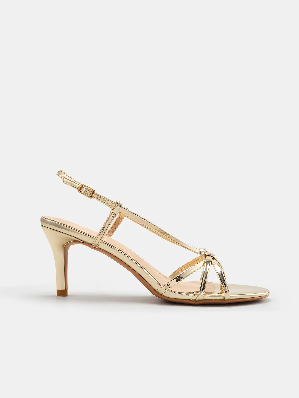 Knotted Stiletto Slingback Sandals sold by COMMENSE product image thumbnail 2