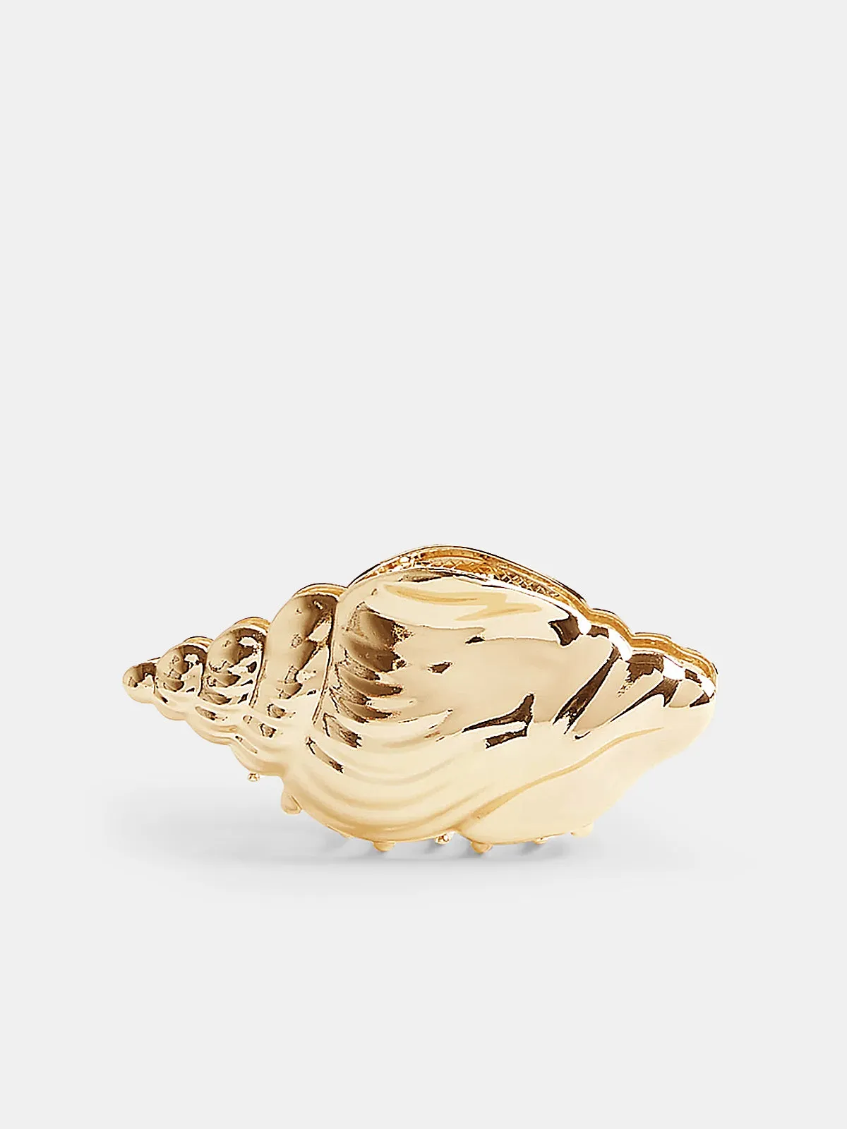 Conch Shell Shaped Metal Hair Claw sold by COMMENSE product image thumbnail 2
