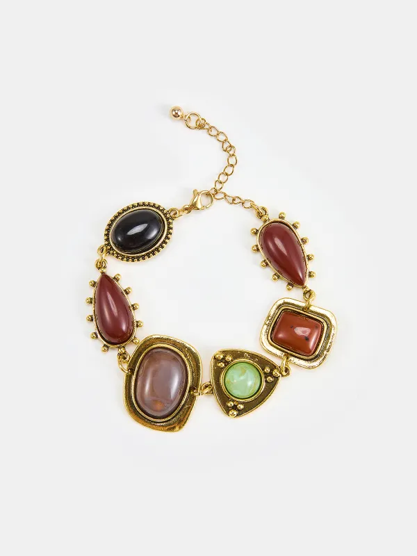 Vintage Statement Gemstone Bracelet made by COMMENSE