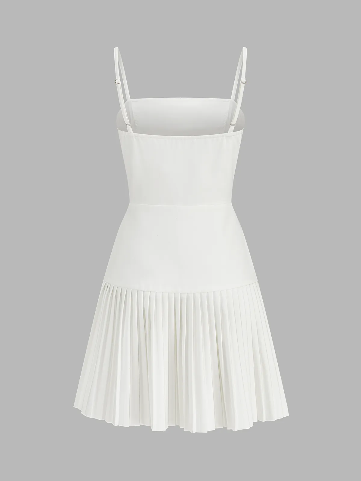 Pleated Cami Mini Dress sold by COMMENSE product image thumbnail 3