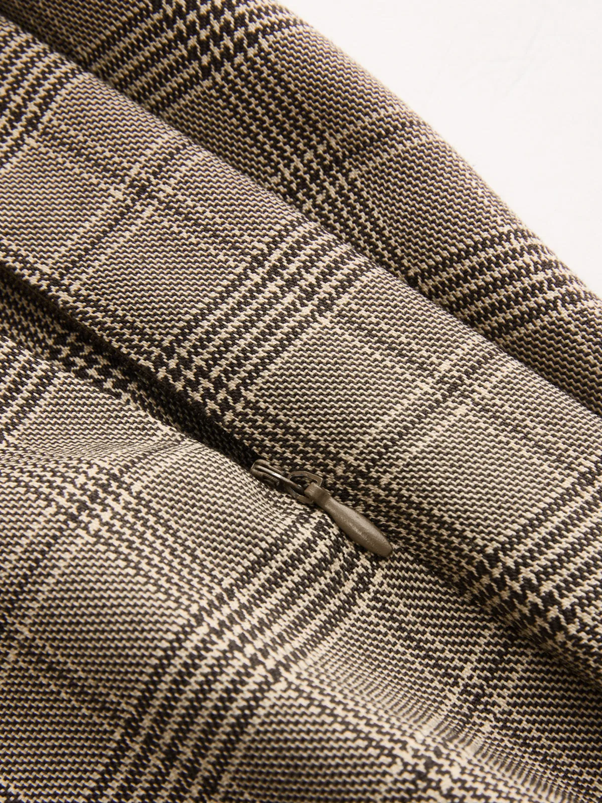 Plaid Wrap Wide Leg Pants sold by COMMENSE product image thumbnail 3