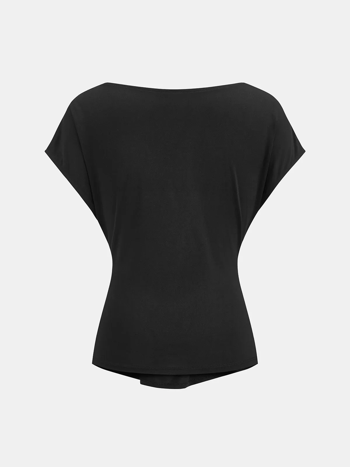 Cowl Neck Fitted Buttoned Blouse sold by COMMENSE product image thumbnail 2