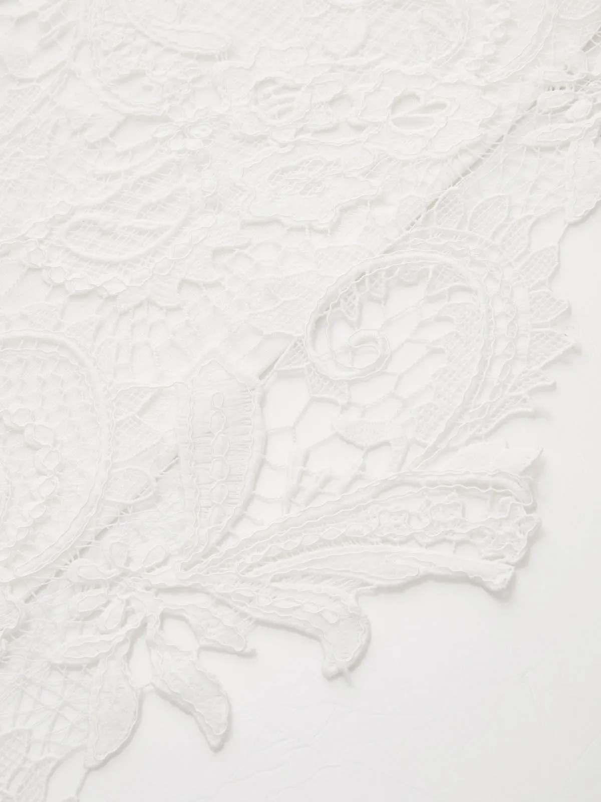 Lace-Back Cotton Short Sleeve Top sold by COMMENSE product image thumbnail 5