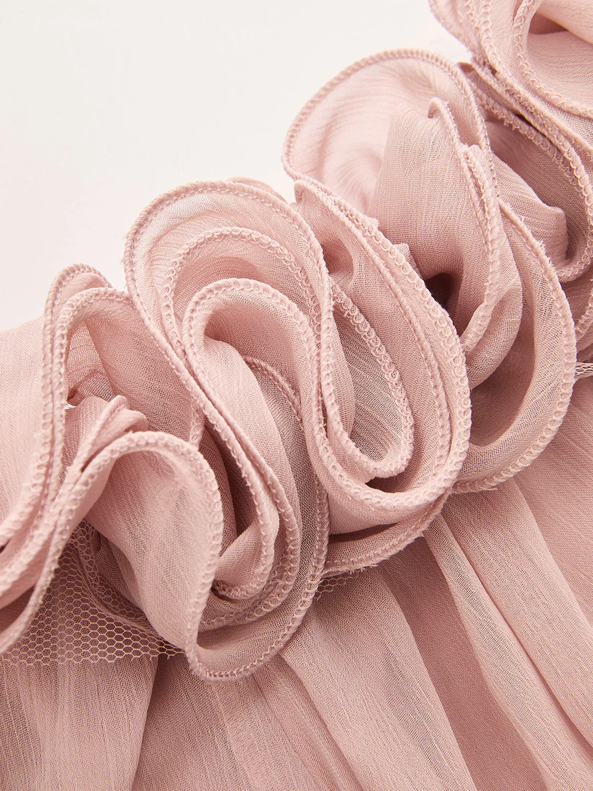 Off-Shoulder Ruffle Puffed Sleeve Blouse sold by COMMENSE product image thumbnail 4