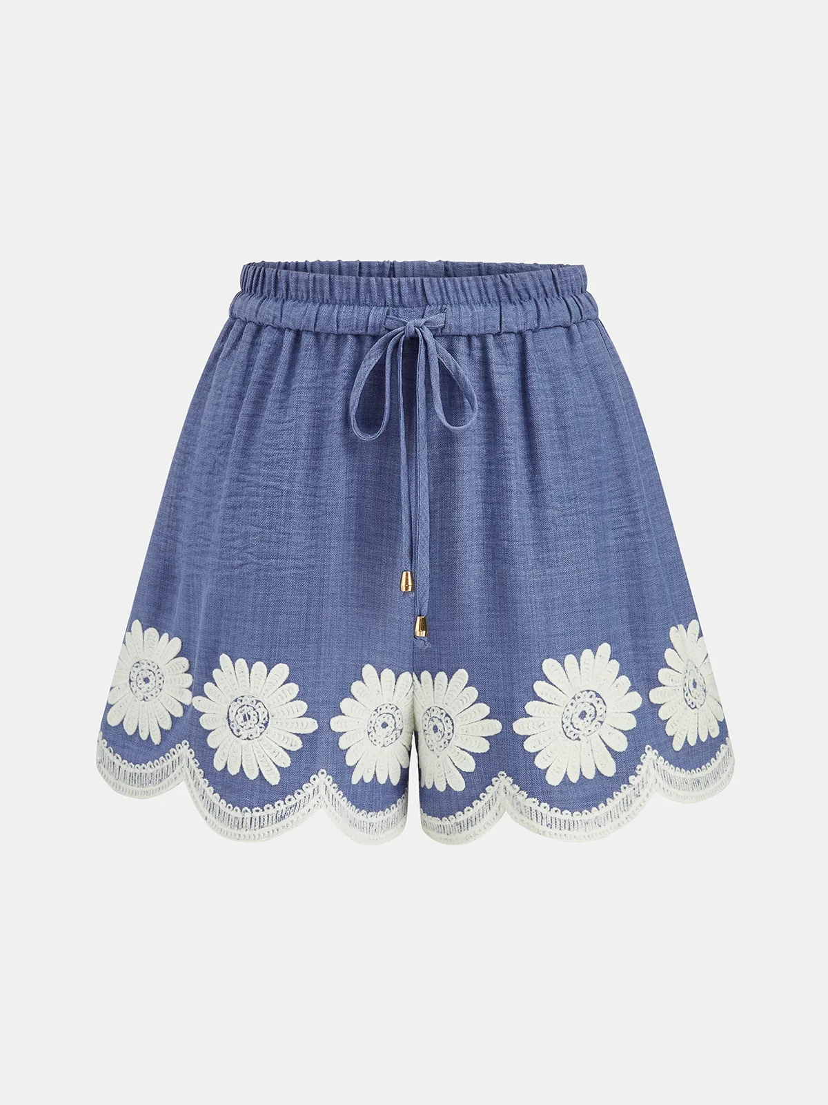 Daisy Embroidered Tank Top & Shorts Set sold by COMMENSE product image thumbnail 4