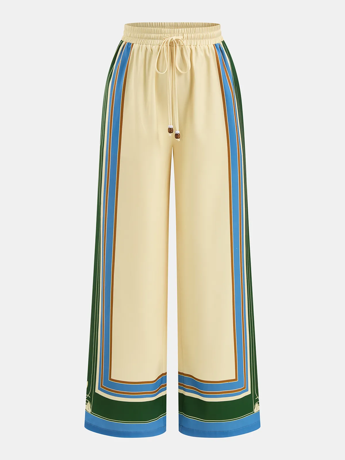 Geometric Print Cami Top & Wide Leg Pants Set sold by COMMENSE product image thumbnail 5