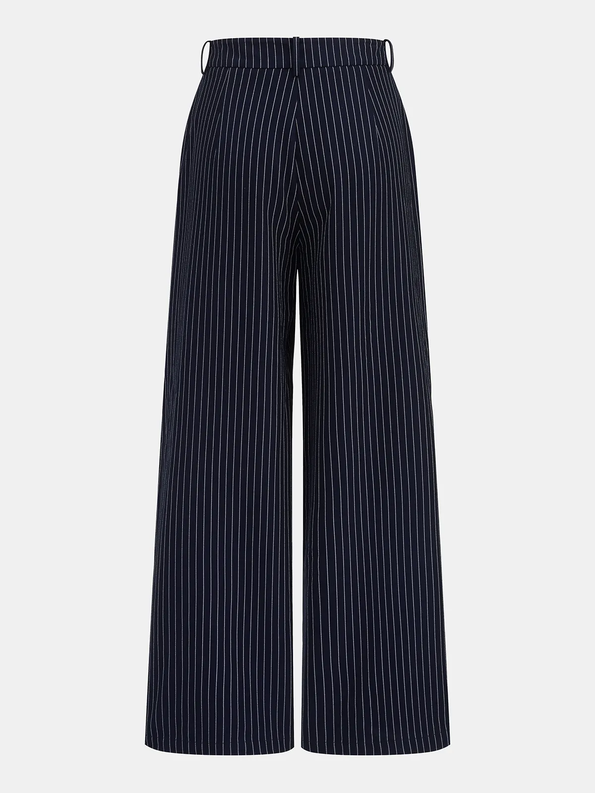 Pinstripe Metal Button Halter Top & Pants Set sold by COMMENSE product image thumbnail 5