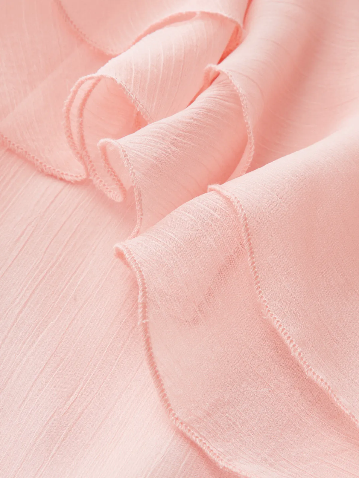 Ruffle Trim Cami Mini Dress sold by COMMENSE product image thumbnail 5