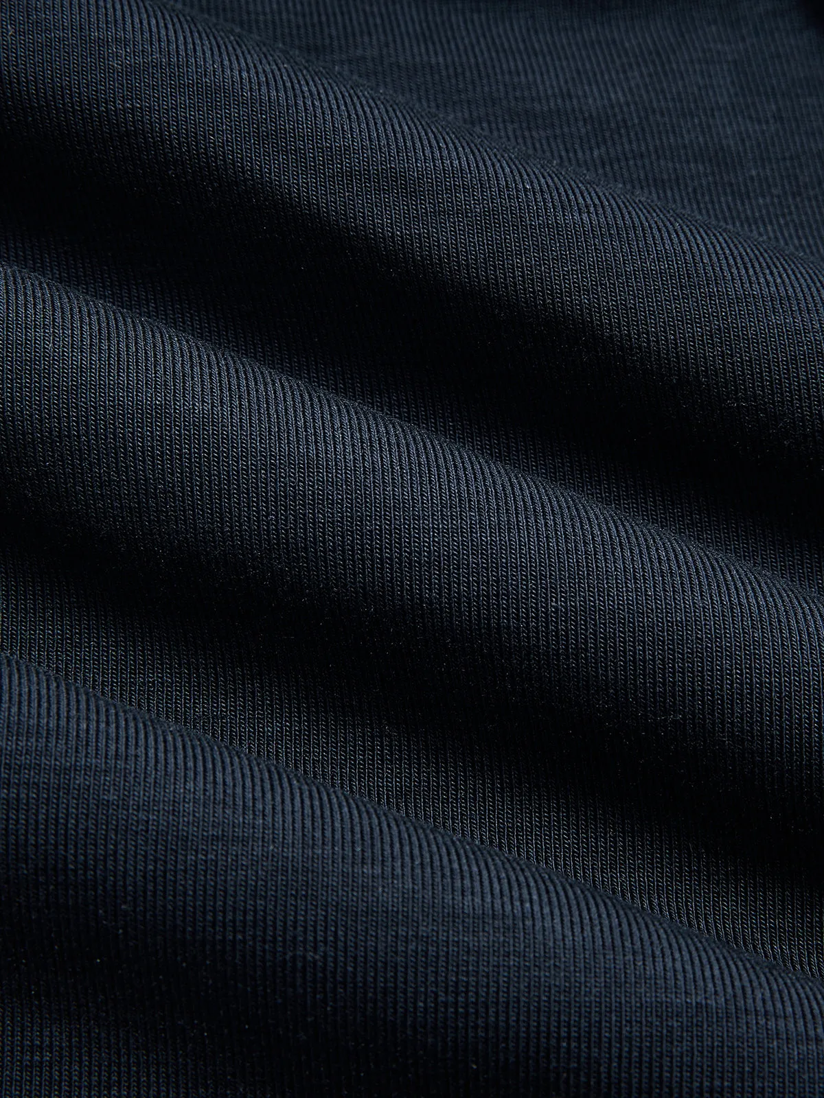 One-Shoulder Ruched Metal Buckle Long Sleeve Top sold by COMMENSE product image thumbnail 4