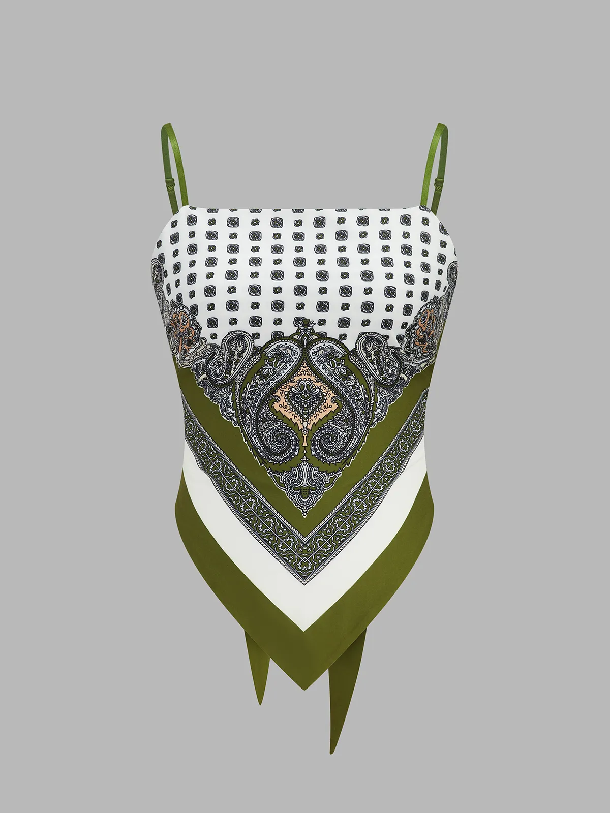 Paisley Print Cami Top & Pants Set sold by COMMENSE product image thumbnail 2