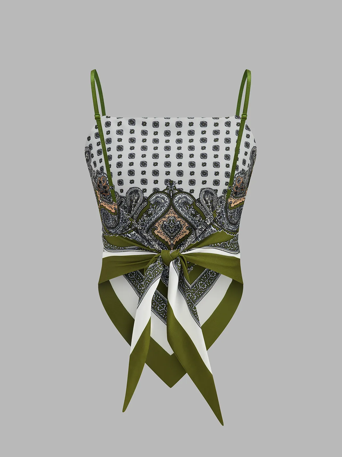 Paisley Print Cami Top & Pants Set sold by COMMENSE product image thumbnail 3