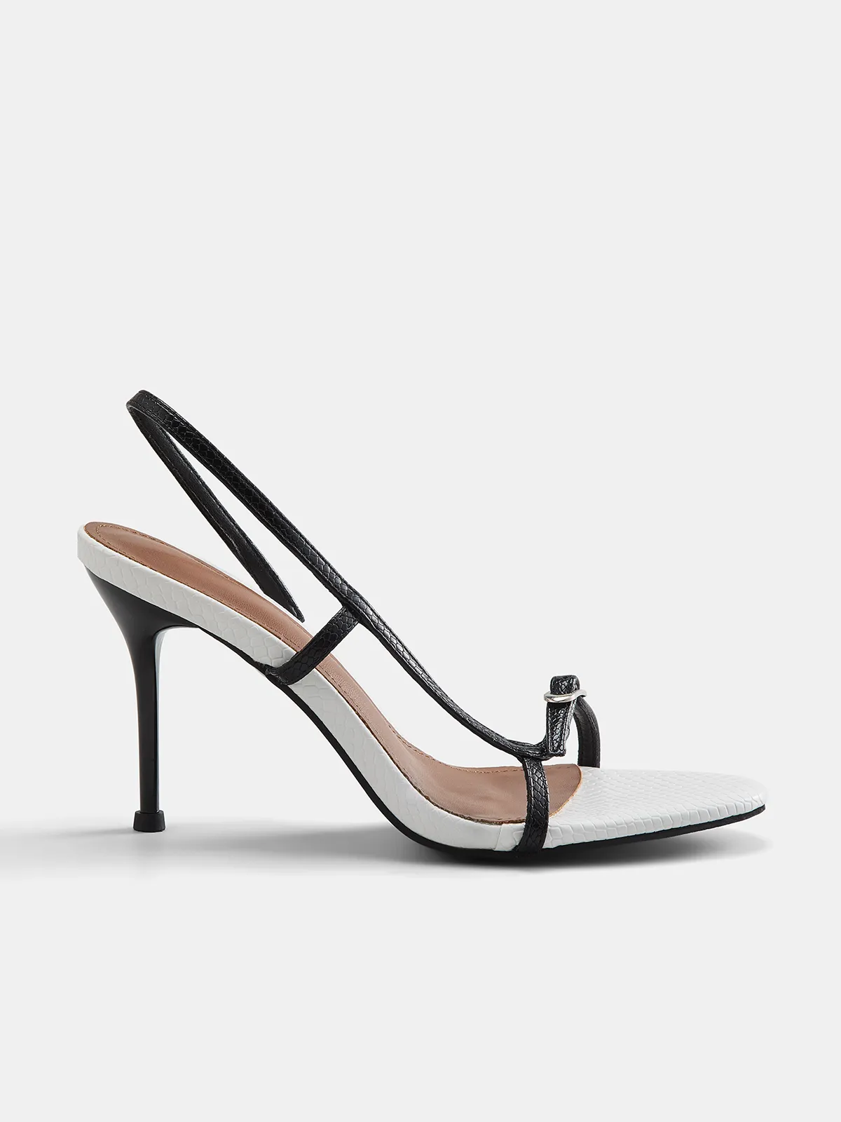 Open Toe Slingback Stiletto Heel Sandals sold by COMMENSE product image thumbnail 3