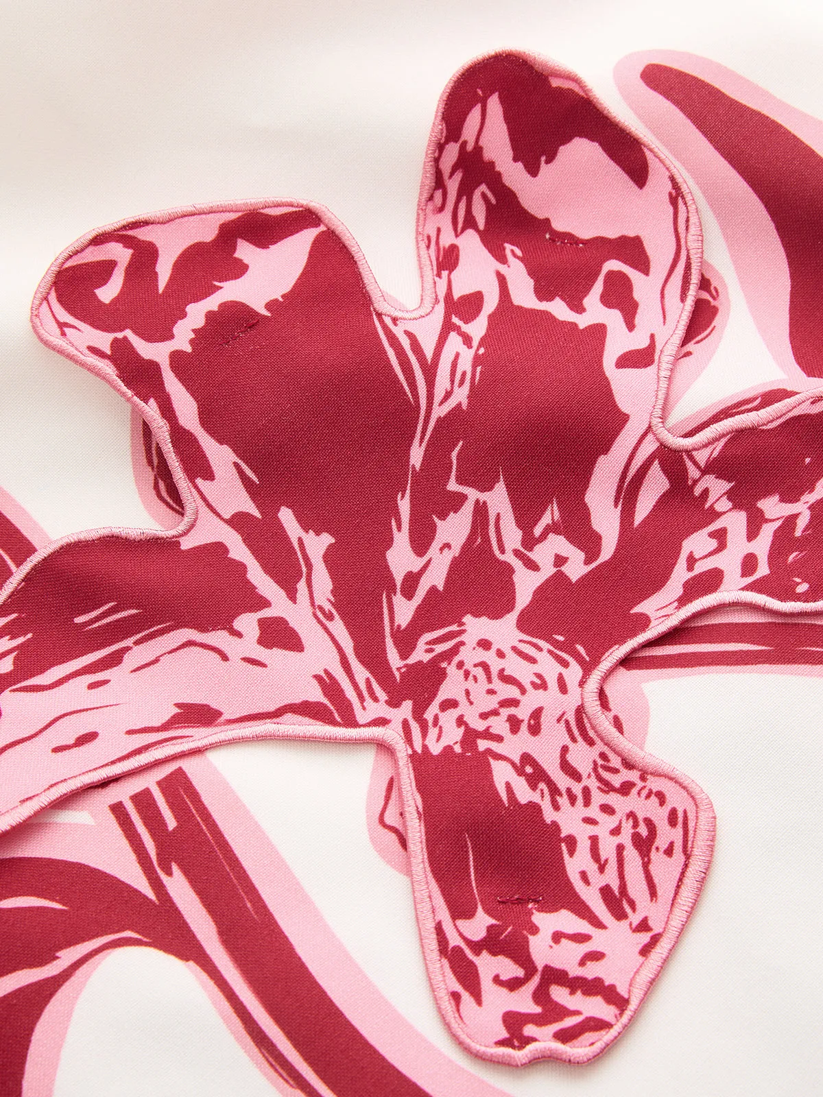 3D Floral Strapless Mini Dress sold by COMMENSE product image thumbnail 4