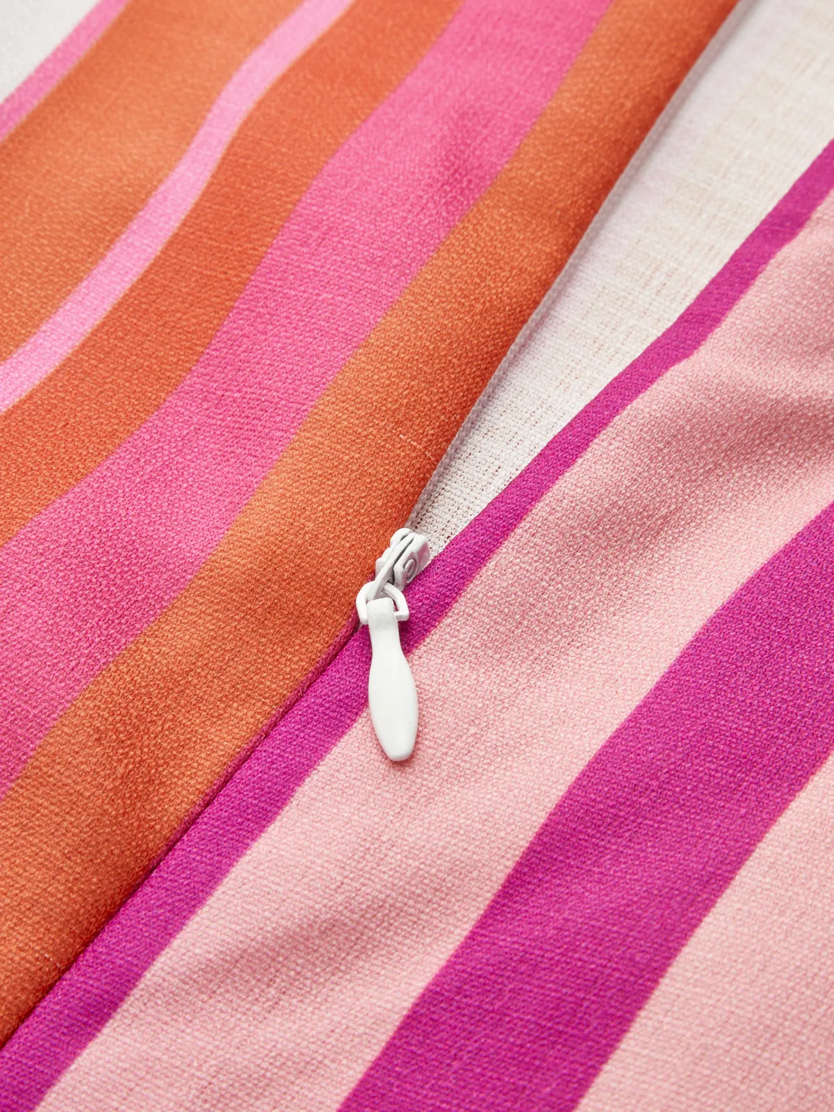 Striped Cross Halter Maxi Dress sold by COMMENSE product image thumbnail 4