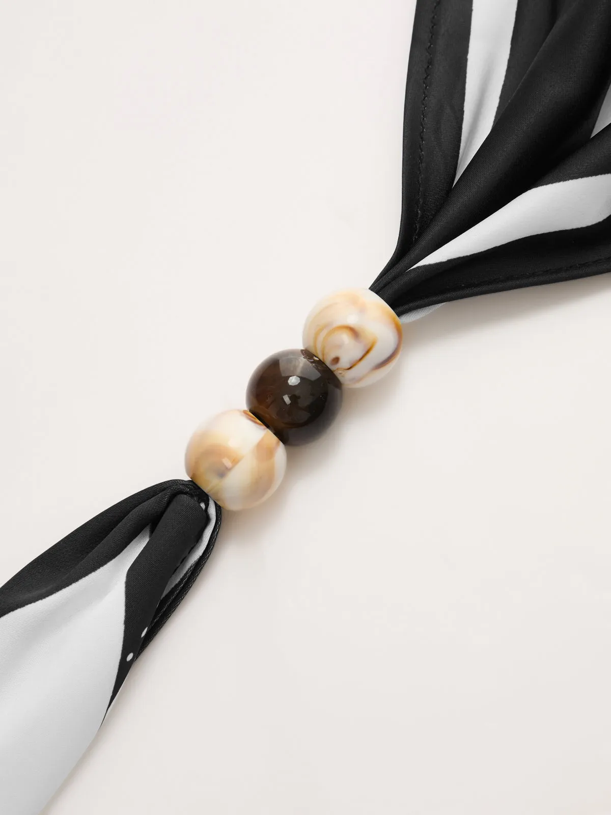 Beaded One Shoulder Geometric Print Top sold by COMMENSE product image thumbnail 2