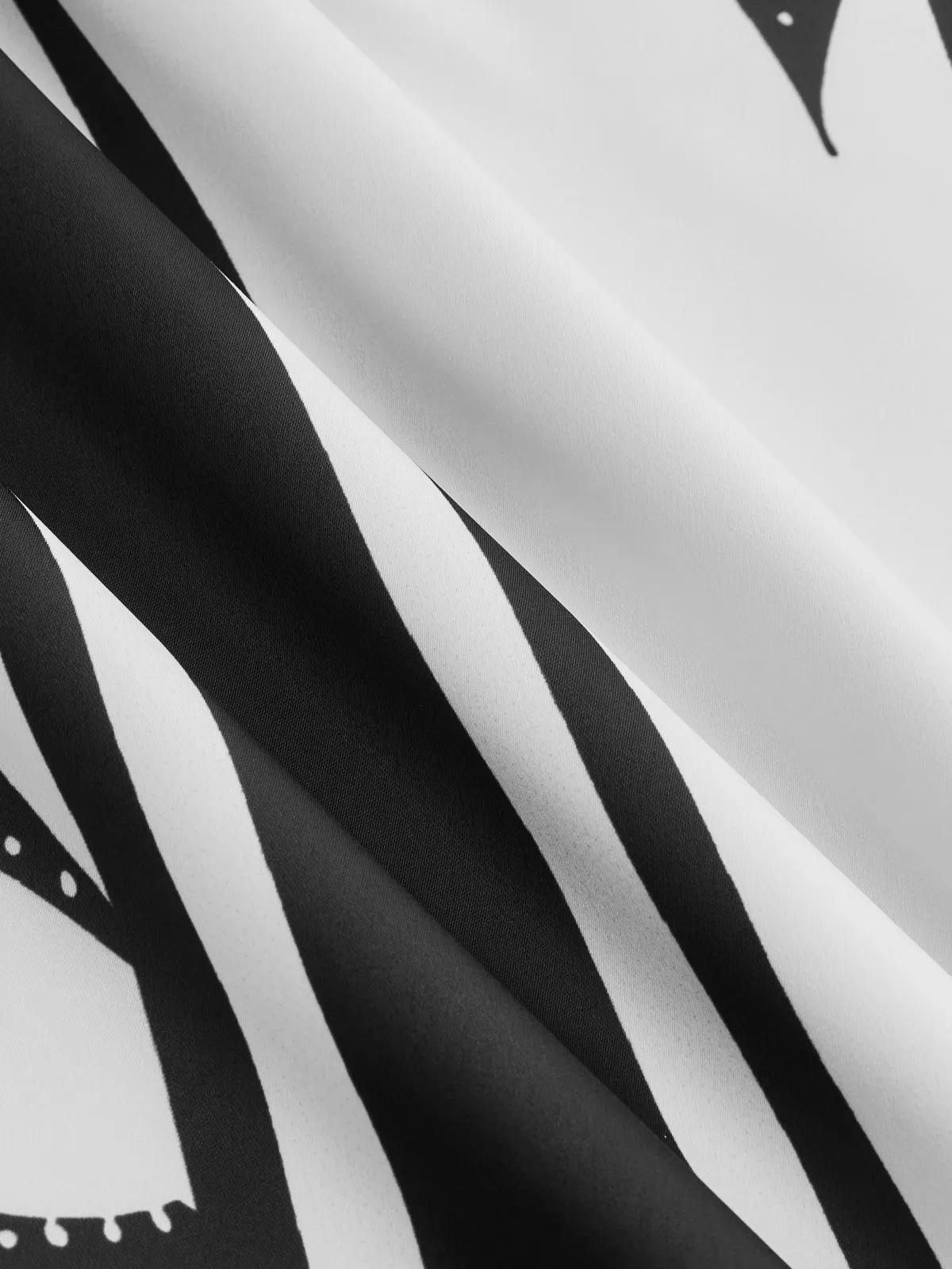 Beaded One Shoulder Geometric Print Top sold by COMMENSE product image thumbnail 4