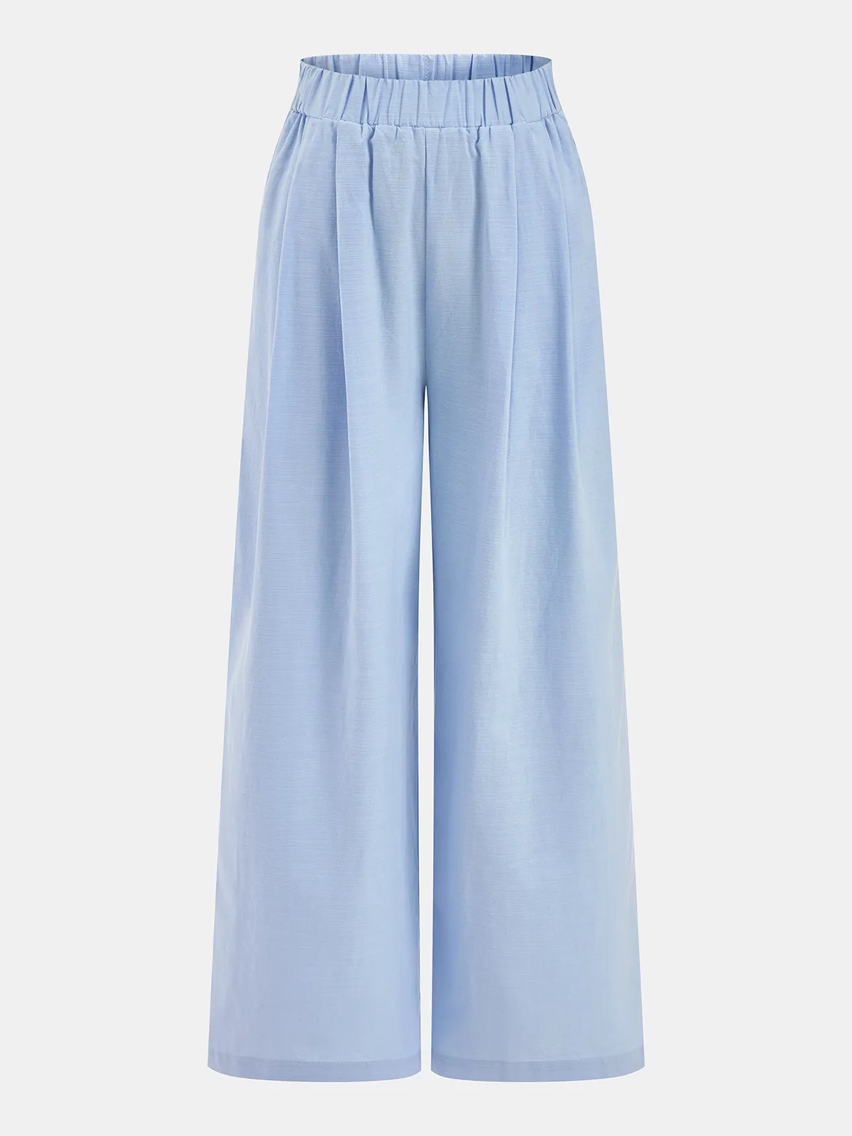 Cotton Linen Shirt & Wide Leg Pants Set sold by COMMENSE product image thumbnail 4