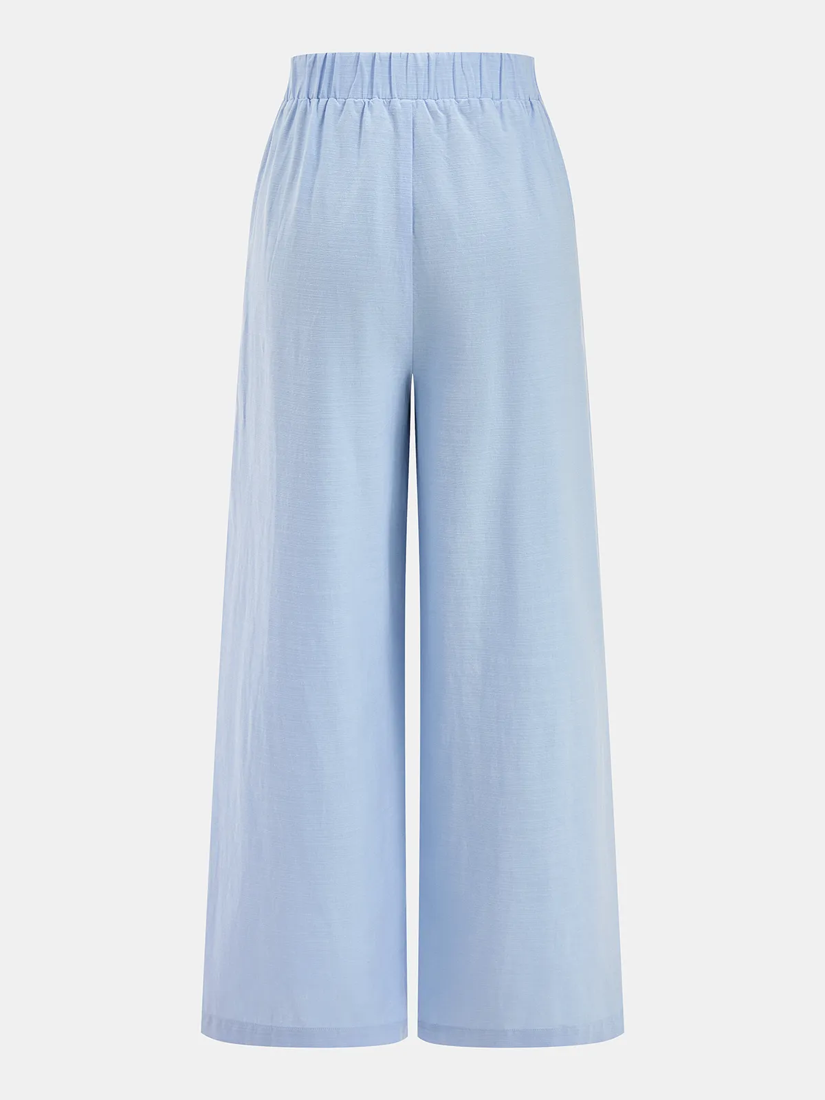 Cotton Linen Shirt & Wide Leg Pants Set sold by COMMENSE product image thumbnail 5