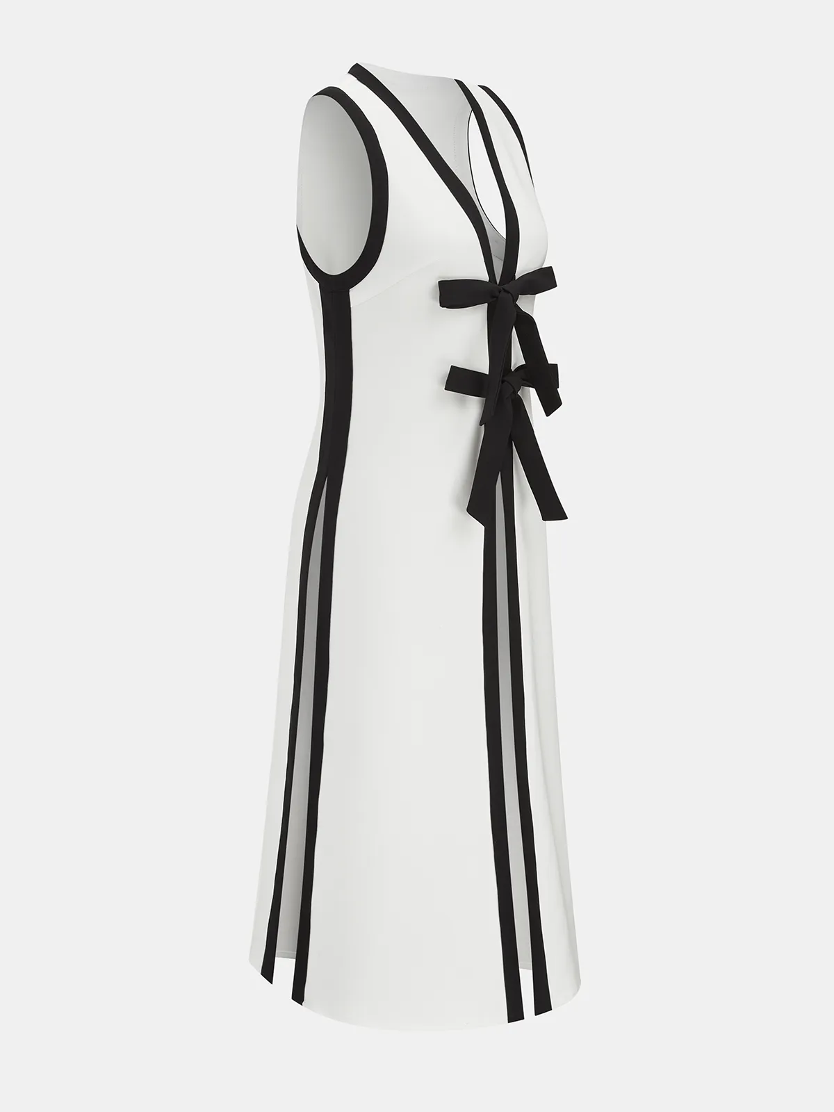 Bow Tie Longline Vest Coat & Pants Set sold by COMMENSE product image thumbnail 3