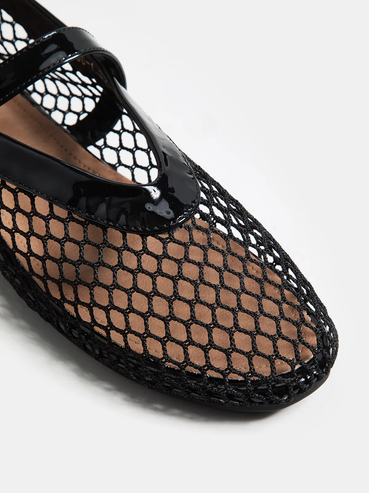 Genuine Leather Mesh Ballet Flats sold by COMMENSE product image thumbnail 5