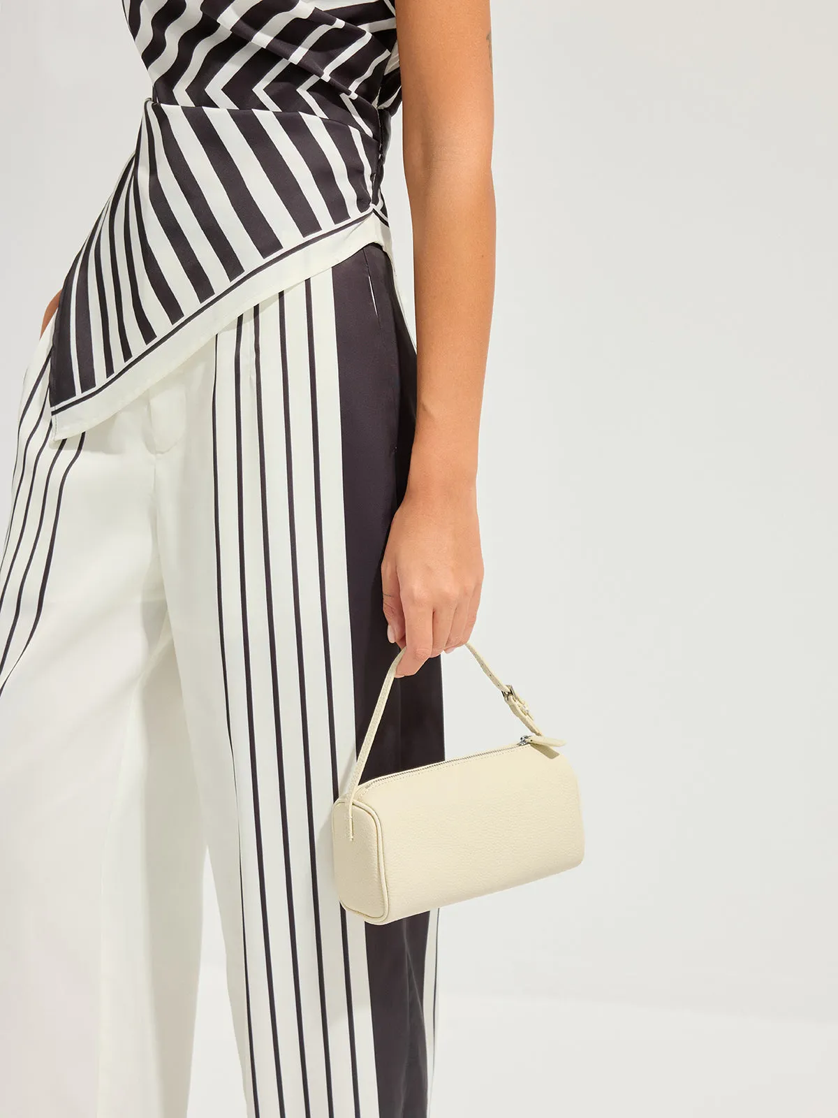 Genuine Leather Cylindrical Shoulder Bag sold by COMMENSE product image thumbnail 2