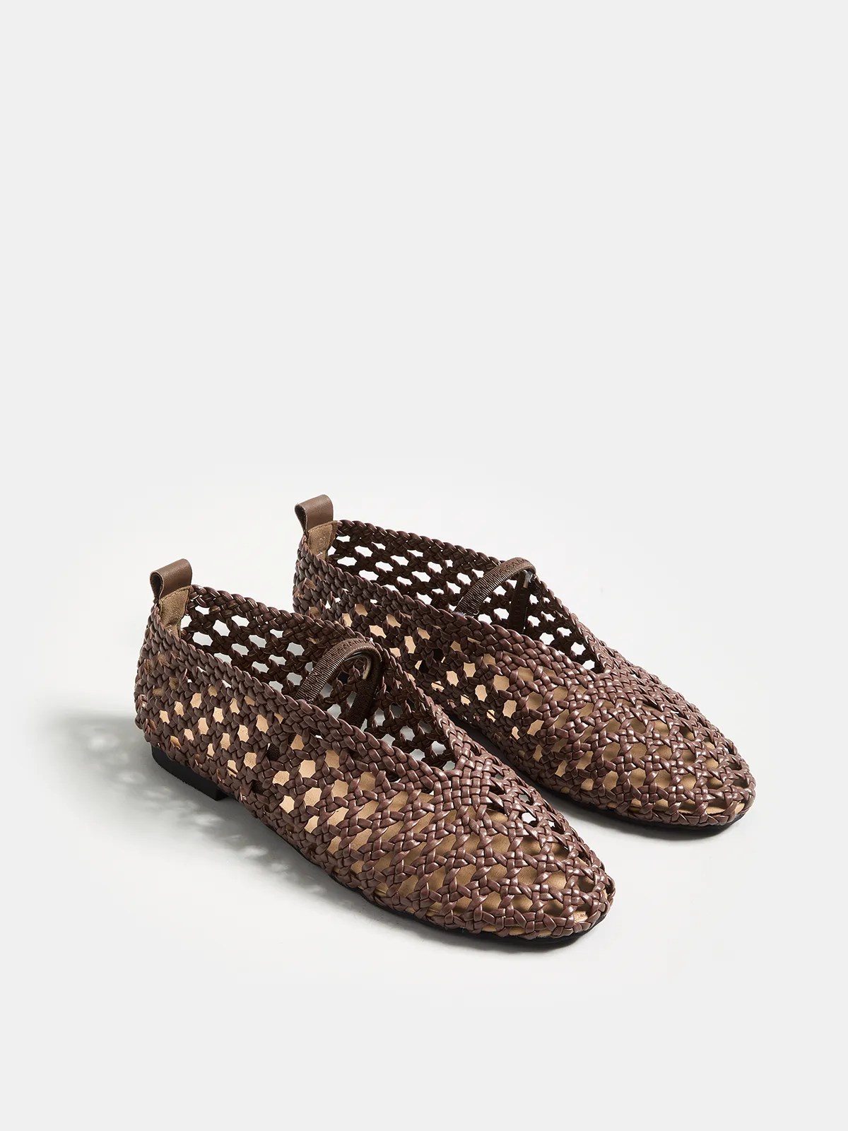 Genuine Leather Woven Ballet Flats sold by COMMENSE product image thumbnail 4