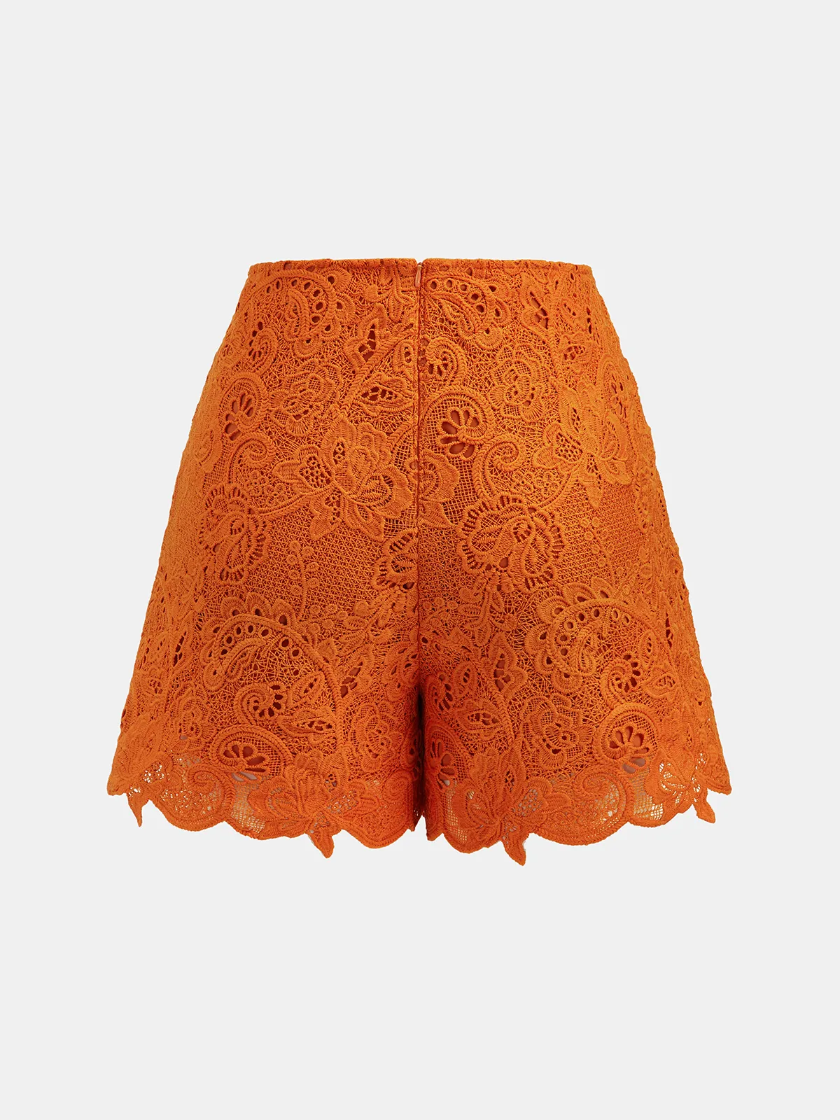 Guipure Lace Mid Waist Shorts sold by COMMENSE product image thumbnail 2