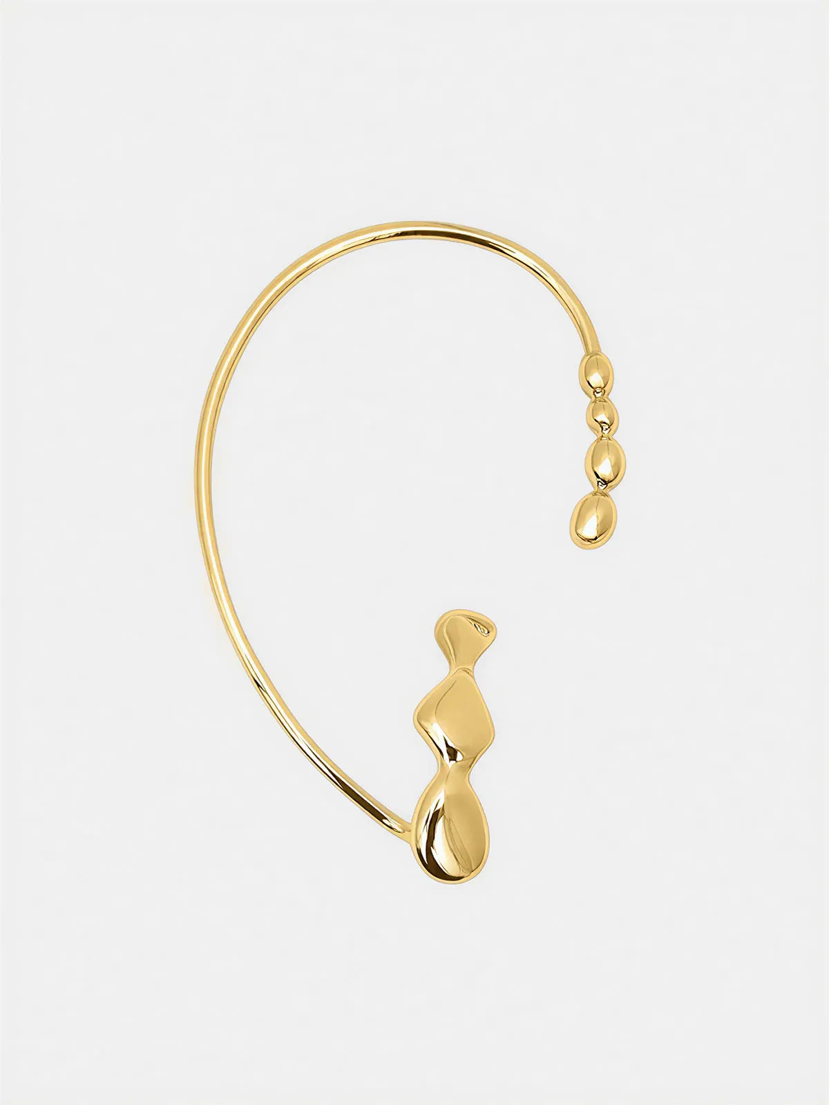 Irregular Metal Left Ear Cuff sold by COMMENSE product image thumbnail 2