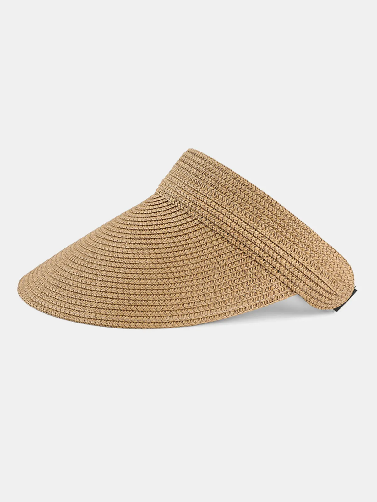 Straw Woven Adjustable Visor Hat sold by COMMENSE product image thumbnail 2