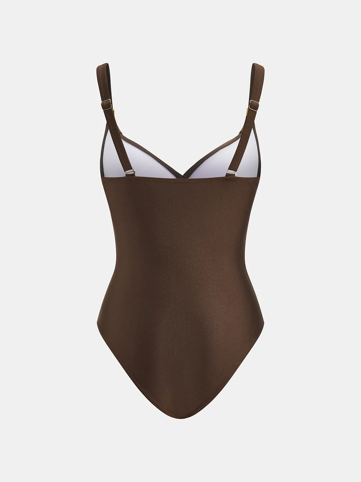 Metal Detail Crisscross One Piece Swimsuit sold by COMMENSE product image thumbnail 2