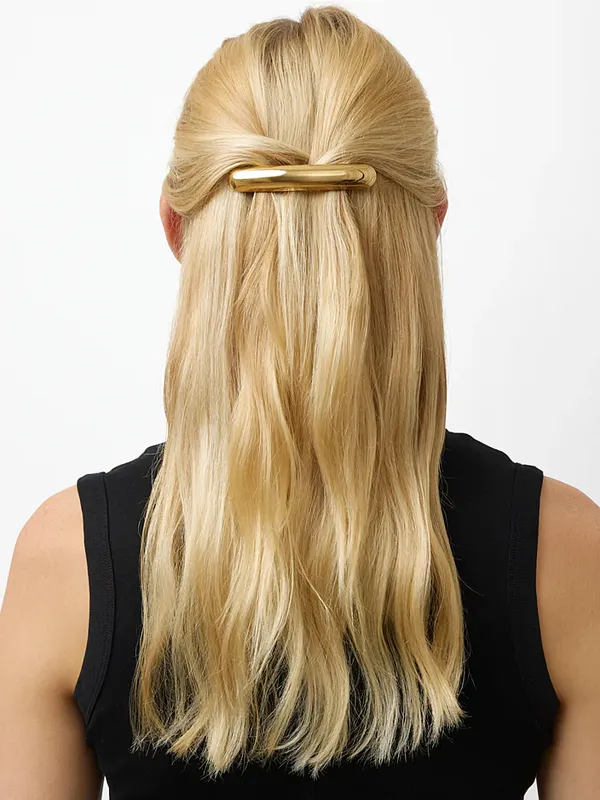 Minimalist Smooth Bar Hair Clip made by COMMENSE