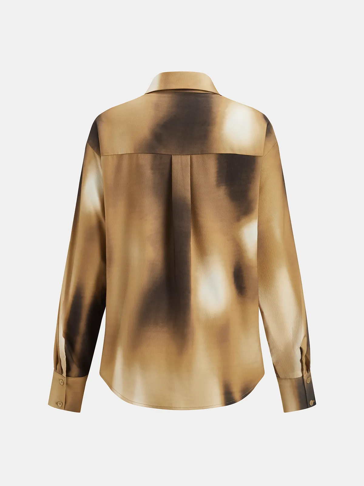 Tie-Dye Shirt & Wide-Leg Pants Set sold by COMMENSE product image thumbnail 4