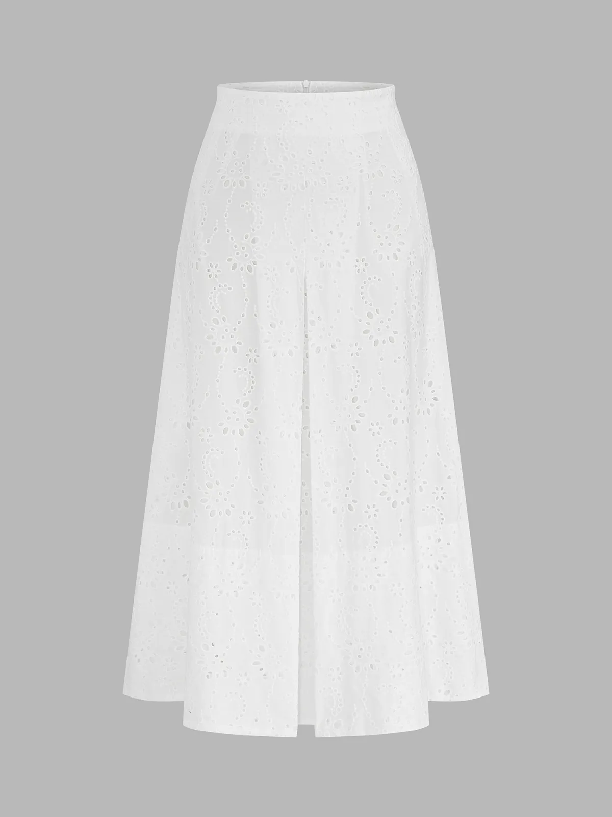 Eyelet Embroidered Cami Top & Midi Skirt Set sold by COMMENSE product image thumbnail 5