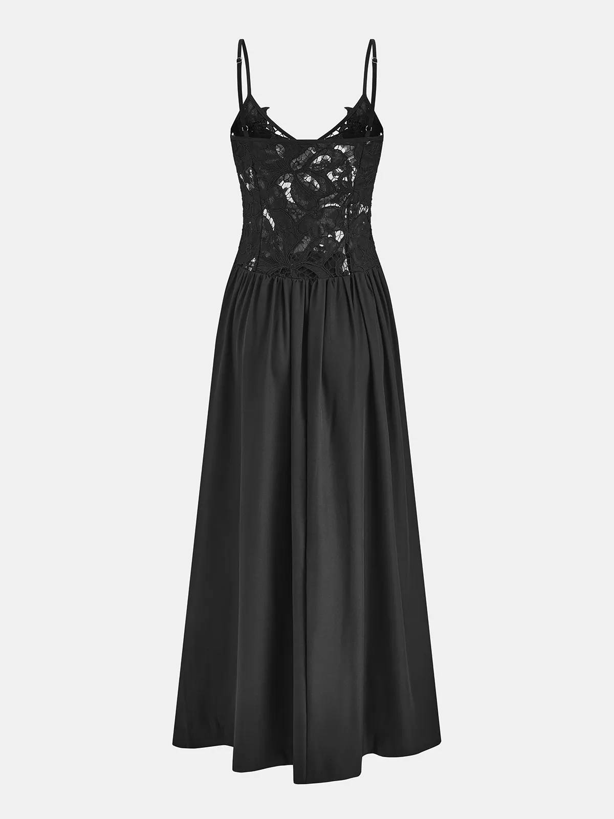 3D Floral Lace Cami Maxi Dress sold by COMMENSE product image thumbnail 3