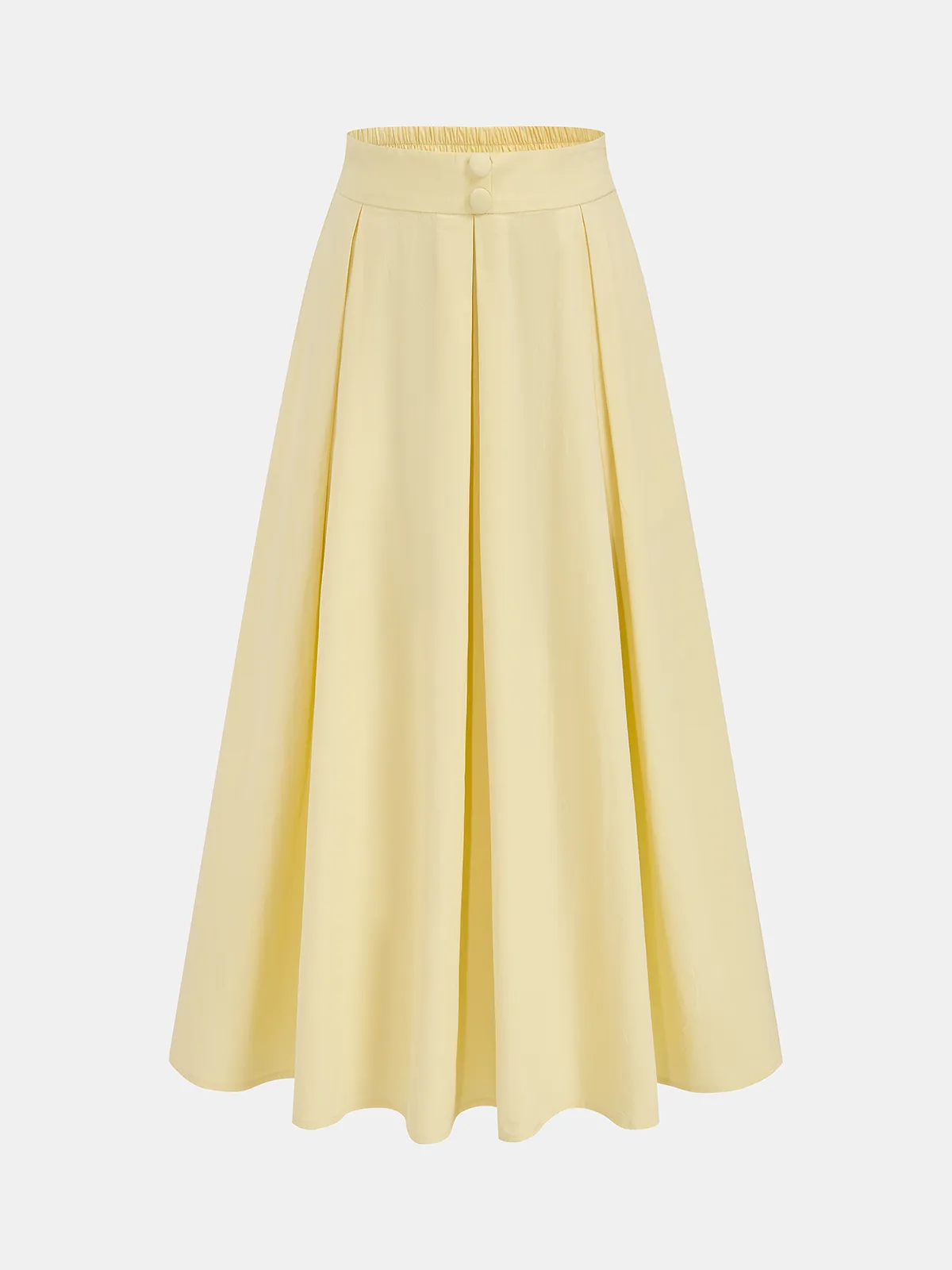 3D Floral Crop Top & Pleated Midi Skirt Set sold by COMMENSE product image thumbnail 4