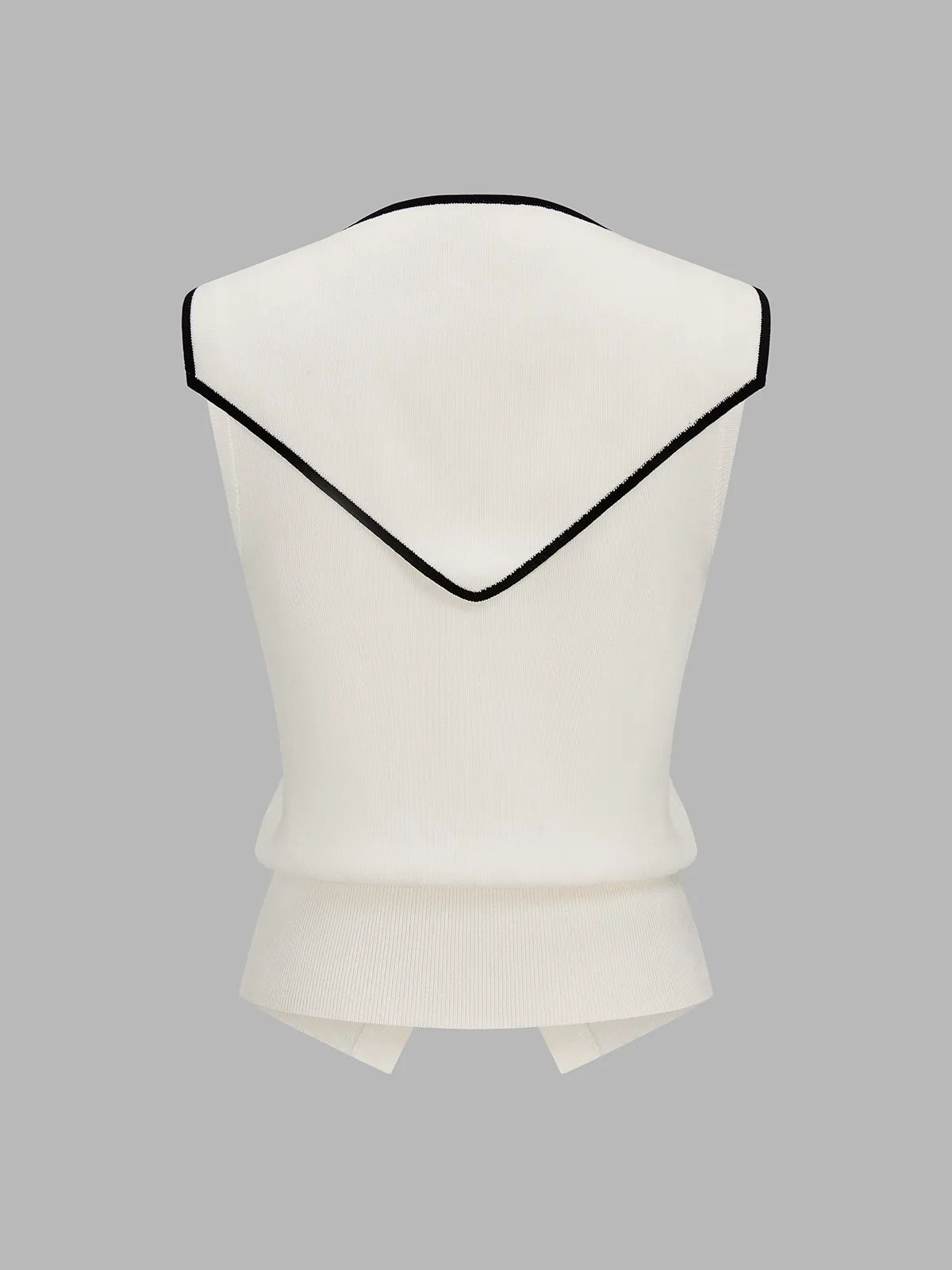 Removable Sailor Collar Knit Vest sold by COMMENSE product image thumbnail 2