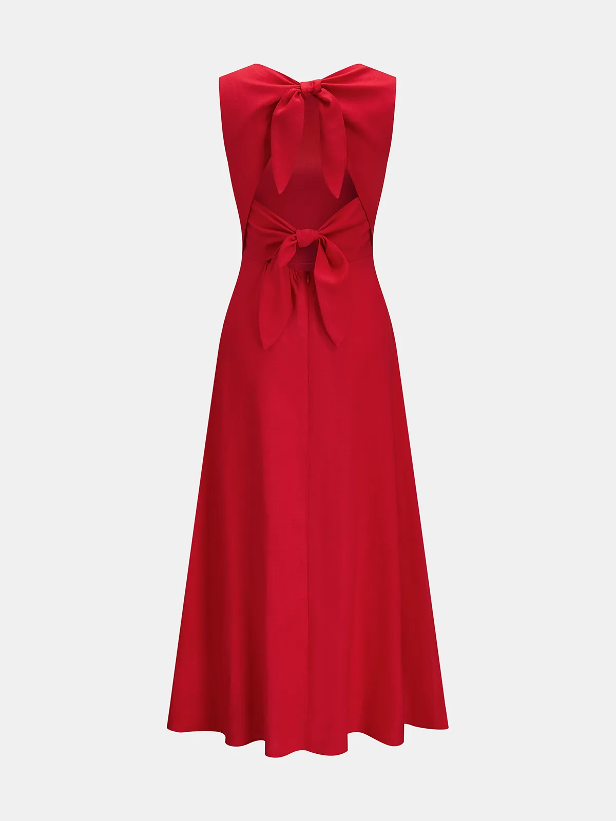 Sleeveless Linen Blend Maxi Dress sold by COMMENSE product image thumbnail 2